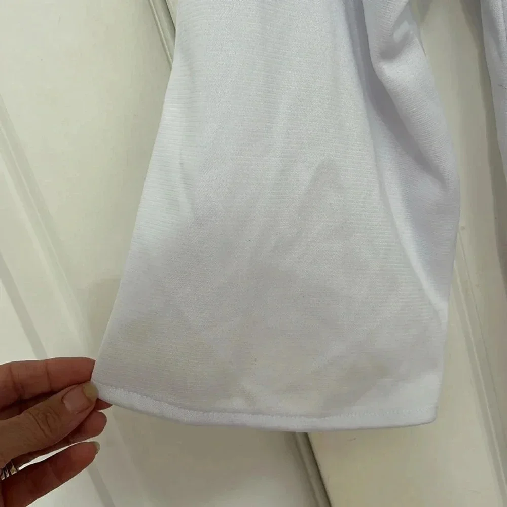 Princess Leia white dress costume size 10-12 small stain on sleeve